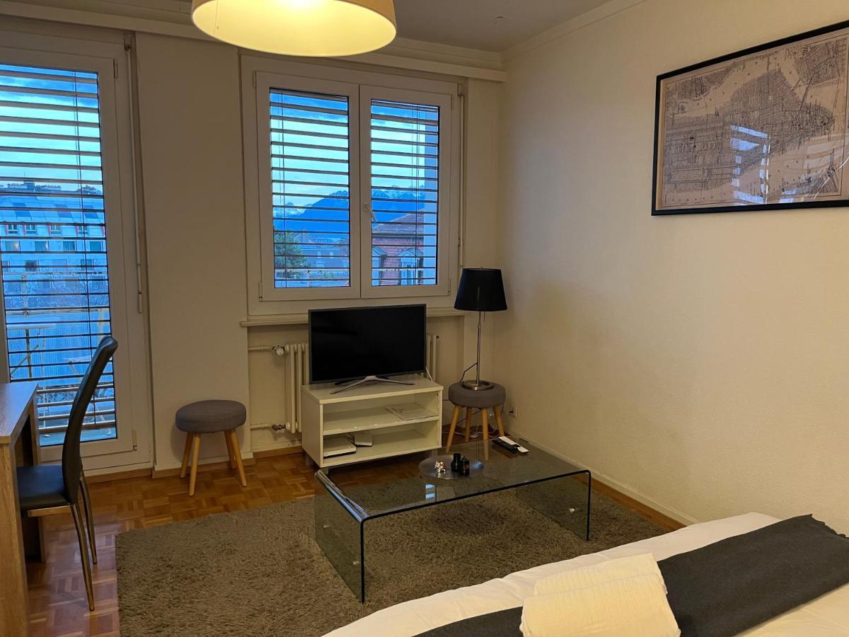 Apartament Beautiful Studio 2 Minutes From The Train Station Lozanna Zewnętrze zdjęcie